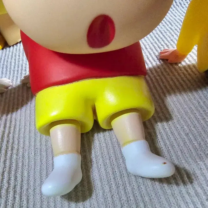 [BUNJANG] Crayon Shin-chan Figure Bundle Set / 짱구 피규어/거치대 (4개 일괄)