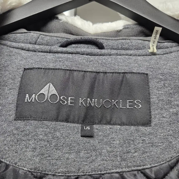 [BUNJANG] Moose Knuckles Bunny Sweater Hoodie Zip-Up L / 무스너클 버니스웨터 후드집업 L