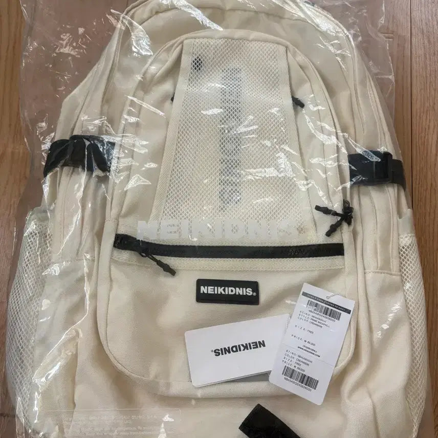 [BUNJANG] NEIKIDNIS Prime Backpack Cream / NEIKIDNIS 프라임 백팩 크림색