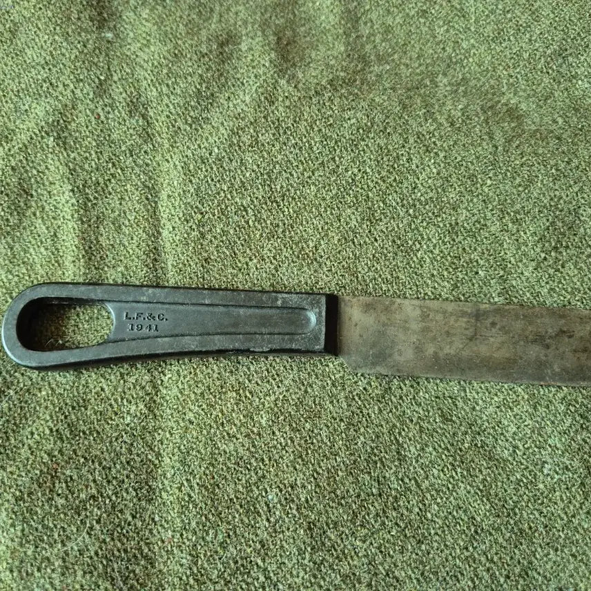[BUNJANG] U.S. Military Vintage Knife (1941) Plastic Handle / 미군 빈티지 식기 나이프 1941년도 플라스틱 핸들