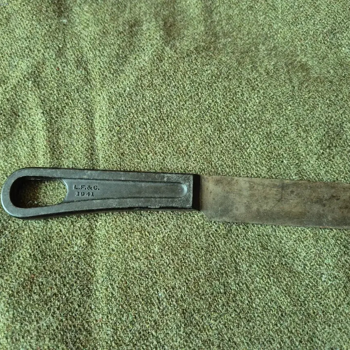 [BUNJANG] U.S. Military Vintage Knife (1941) Plastic Handle / 미군 빈티지 식기 나이프 1941년도 플라스틱 핸들