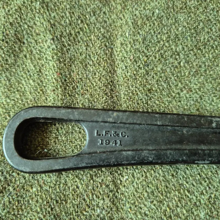 [BUNJANG] U.S. Military Vintage Knife (1941) Plastic Handle / 미군 빈티지 식기 나이프 1941년도 플라스틱 핸들