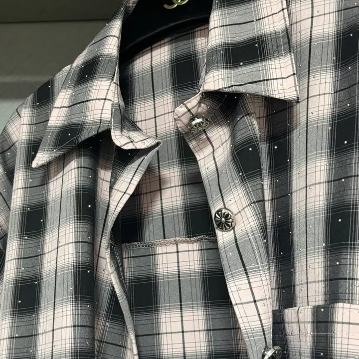 [BUNJANG] Cubic Long Shirt / 큐빅 롱 셔츠