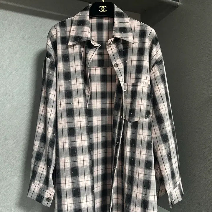 [BUNJANG] Cubic Long Shirt / 큐빅 롱 셔츠