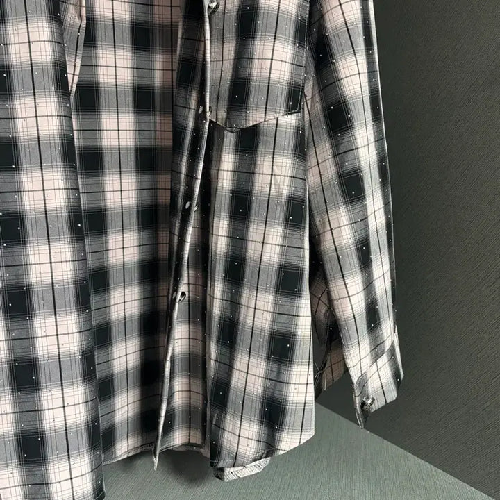 [BUNJANG] Cubic Long Shirt / 큐빅 롱 셔츠