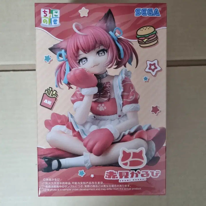 [BUNJANG] Sega Akami Karubi Chokonose Figure (Sealed) / [미개봉]세가 아카미 카루비 쵸코노세 피규어