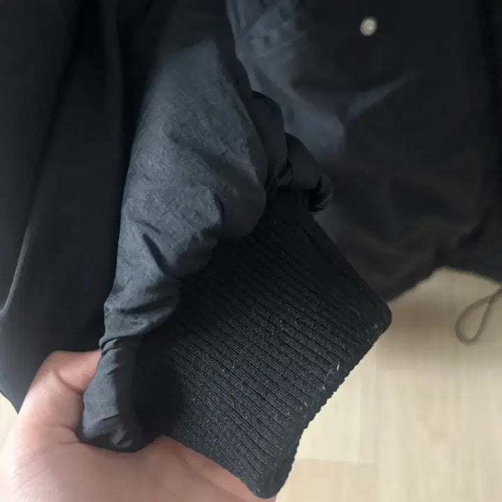 [BUNJANG] Wego Parka Padding Jacket Black S / 위고 야상 패딩 블랙 S