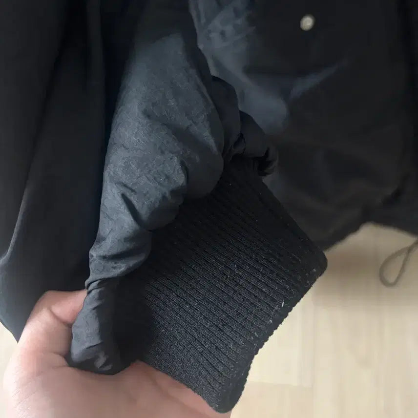 [BUNJANG] Wego Parka Padding Jacket Black S / 위고 야상 패딩 블랙 S