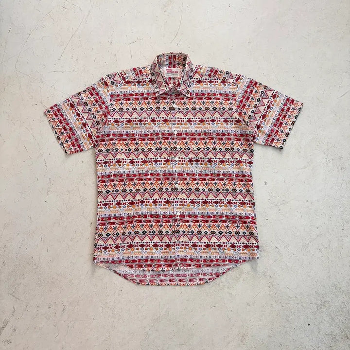 [BUNJANG] Taming Suttons Gal Vintage Short Sleeve Shirt L / Taming Suttons Gal 빈티지 반팔셔츠 L
