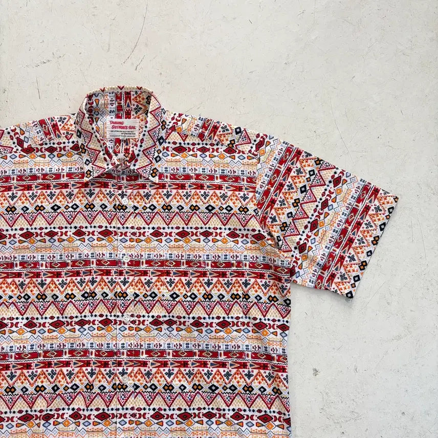 [BUNJANG] Taming Suttons Gal Vintage Short Sleeve Shirt L / Taming Suttons Gal 빈티지 반팔셔츠 L