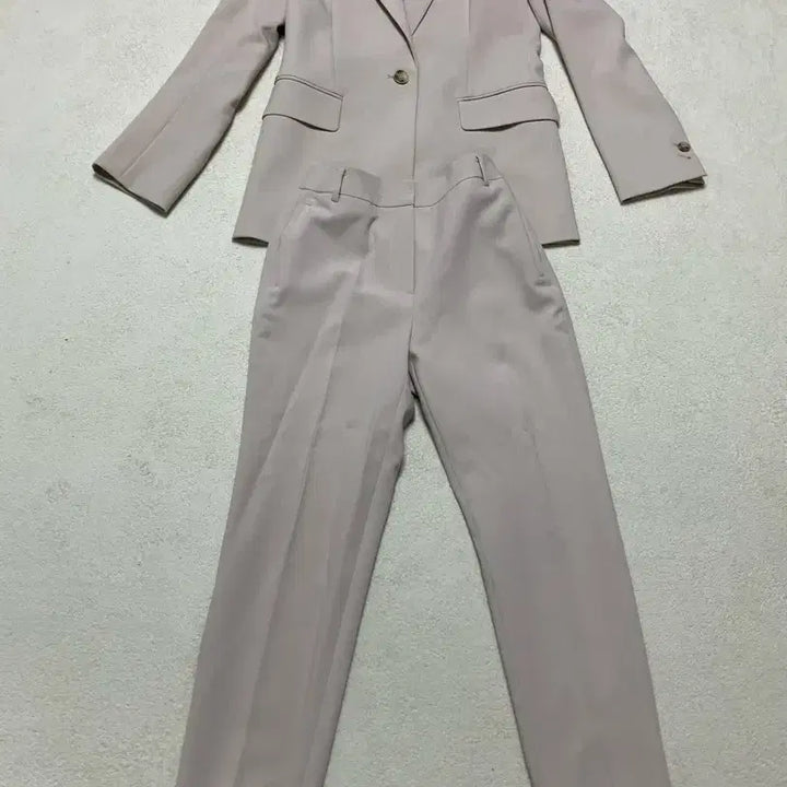 [BUNJANG] Roem Beige Blazer Set / 로엠 베이지 블레이저 세트