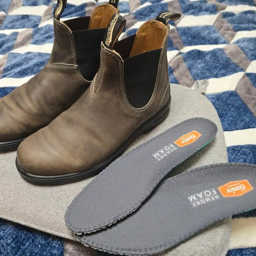 [BUNJANG] Bloodstone Chelsea Boots Steel Gray AU10 / 블러드스톤 첼시부츠 (클래식 
