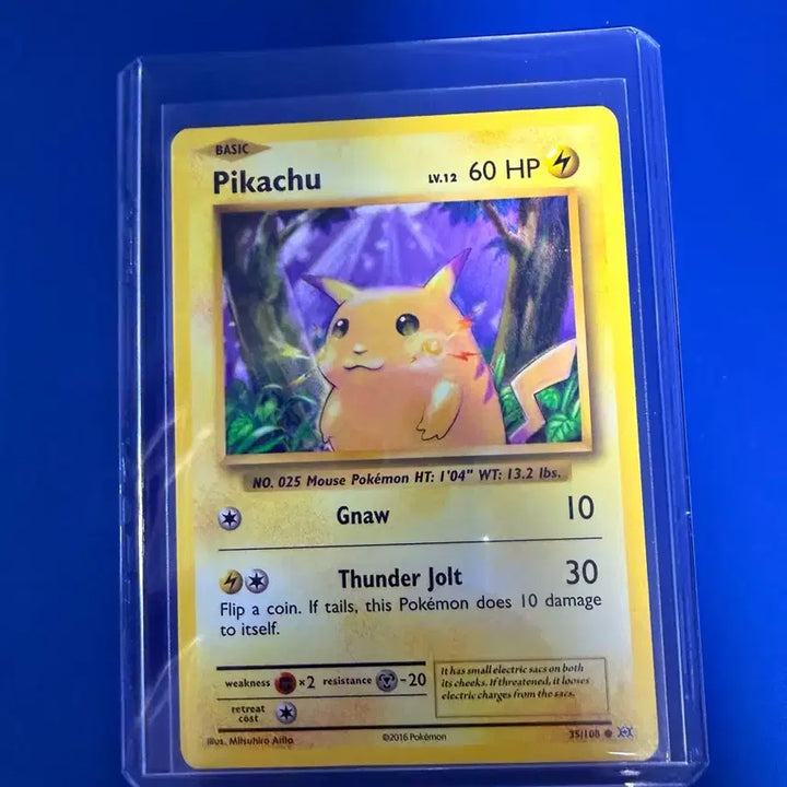 [BUNJANG] Pokemon Card 2016 Pikachu Japanese Album Exclusive / 포켓몬카드 2016 피카츄 미판 앨범용