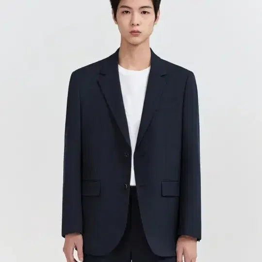 [BUNJANG] Musinsa Standard Relaxed Basic Blazer Navy XL / 무탠다드 릴렉스드 베이직 블레이저 네이비 xl