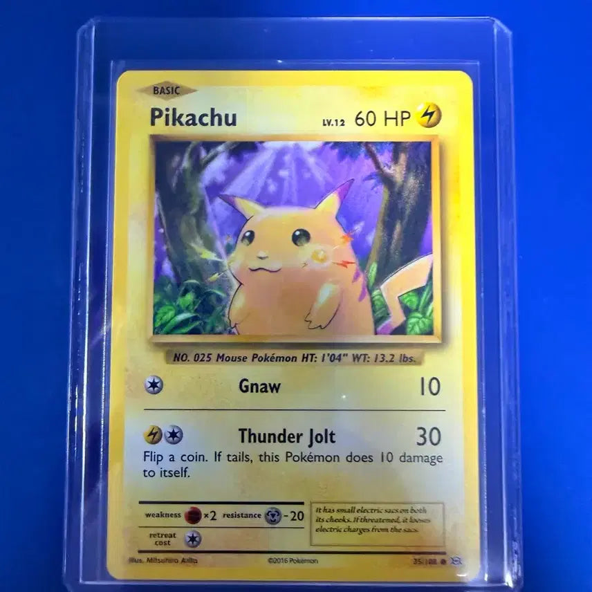 [BUNJANG] Pokemon Card Pikachu 2016 Album Exclusive / 포켓몬카드 2016 피카츄 미판 앨범용