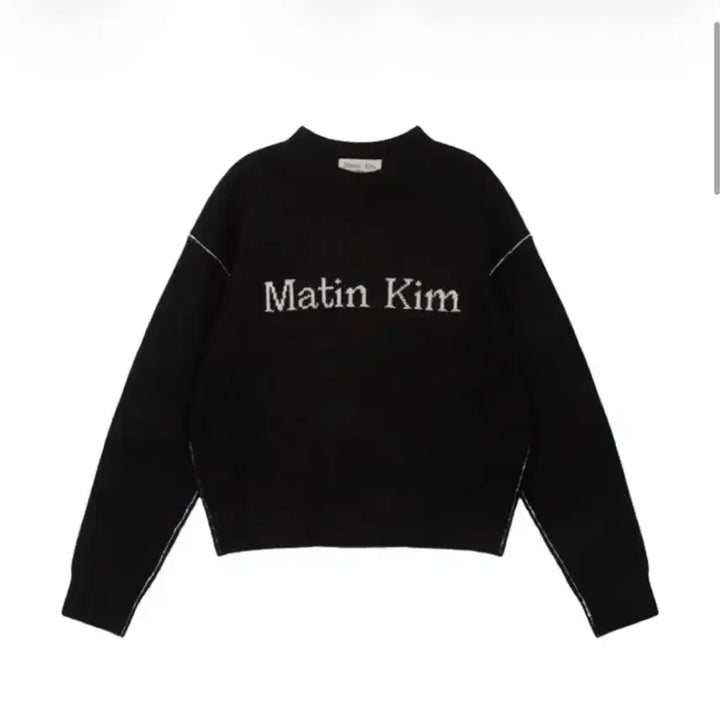 [SOLD OUT] 마뗑킴 니트 풀오버 블랙