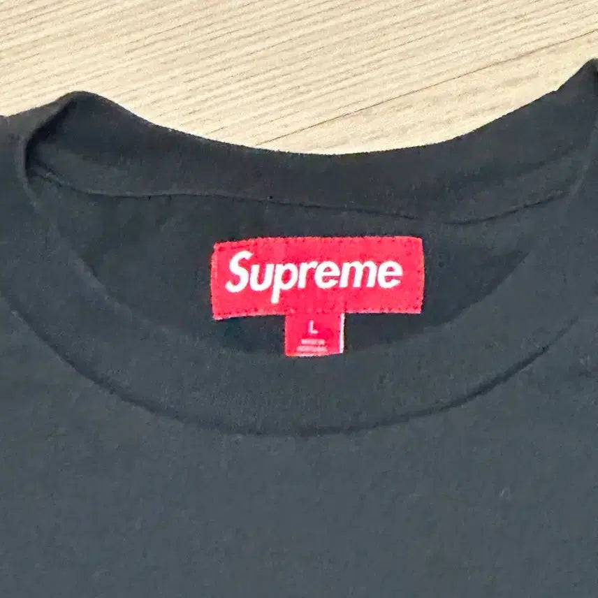 [BUNJANG] Supreme Small Box Logo Long Sleeve / [L] 슈프림 스몰박스로고 롱슬리브