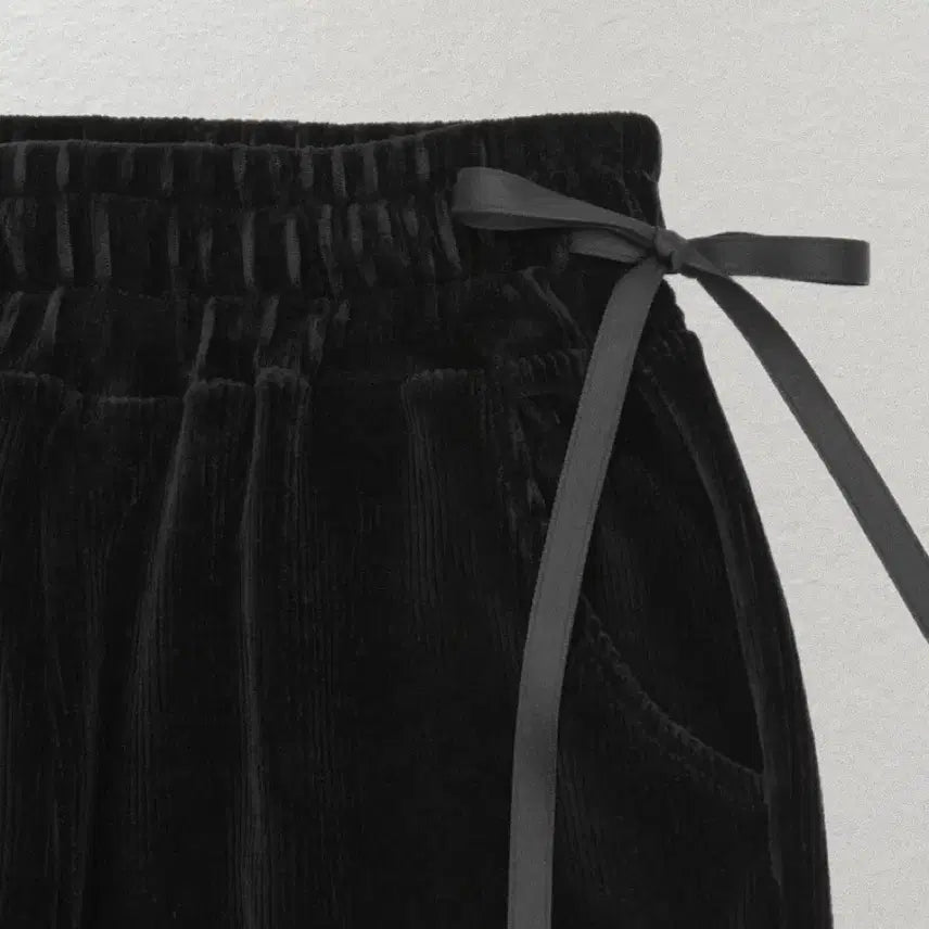[BUNJANG] Miel Mavic Corduroy Ribbon Pants / 도매택 미엘 miel 마빌 코듀로이 리본 팬츠