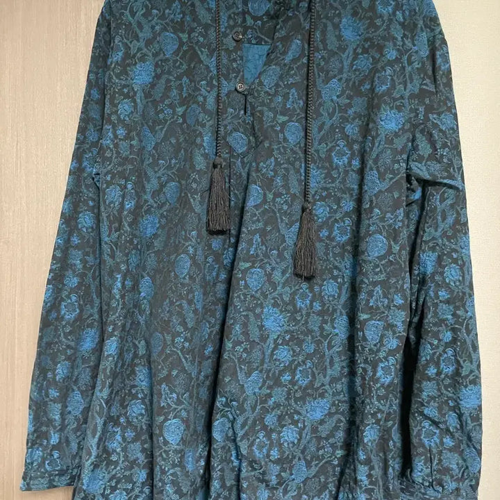 [BUNJANG] Yohji Yamamoto SYTE Blue Flower Pattern Set-up / 요지야마모토 SYTE 블루 플라워패턴 셋업
