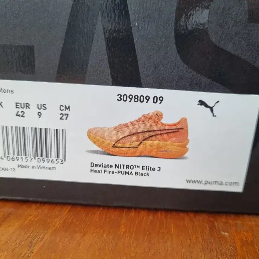 [BUNJANG] Puma Deviate Nitro Elite 3 Running Shoes / (270)푸마 디비에이트 나이트로 엘리트3