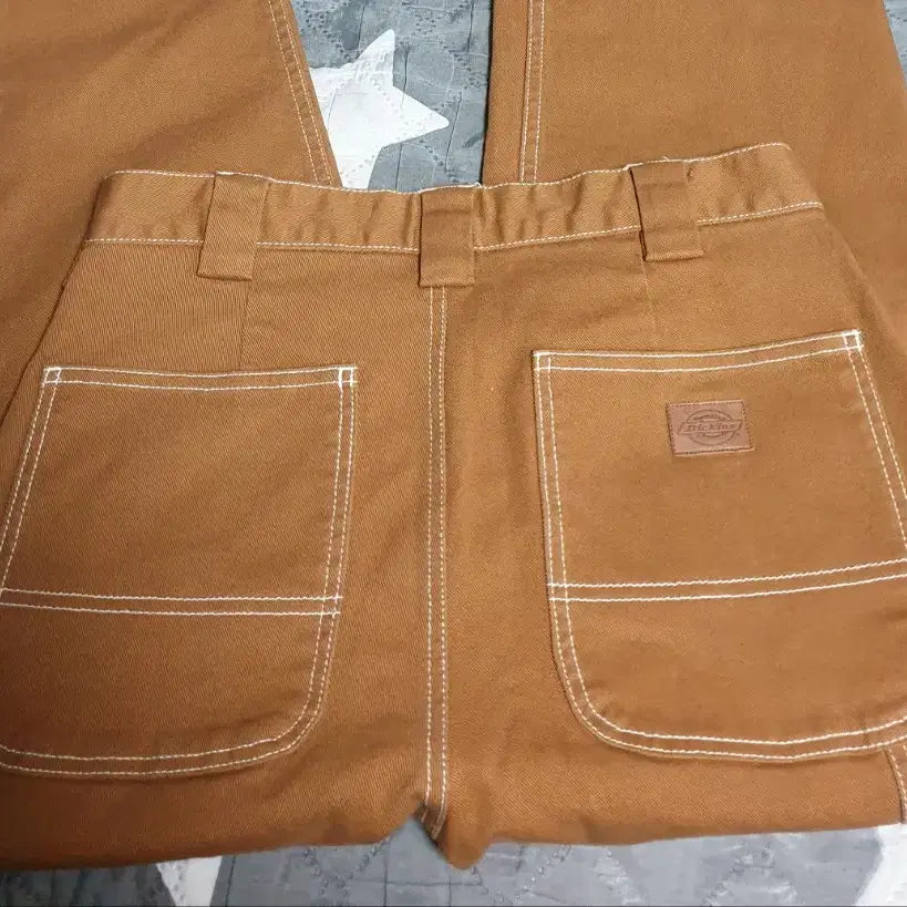 [BUNJANG] Dickies Carpenter Work Pants Brown (30) / 디키즈 스티치 카펜터 워크팬츠 브라운 (30)