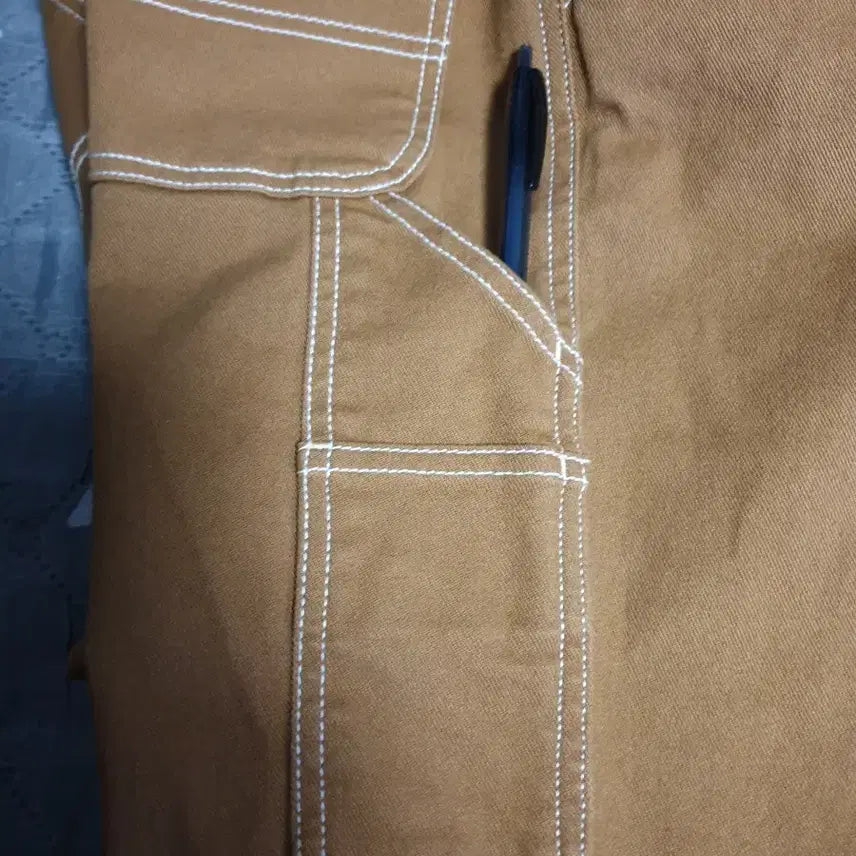 [BUNJANG] Dickies Carpenter Work Pants Brown (30) / 디키즈 스티치 카펜터 워크팬츠 브라운 (30)