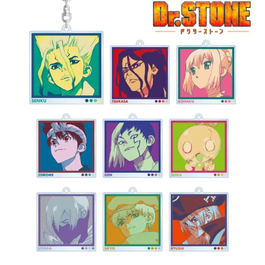 [BUNJANG] Dr. Stone Tsukasa Himenojima Acrylic Keychain / 닥터스톤 paleful 아크릴 키홀더 츠카사