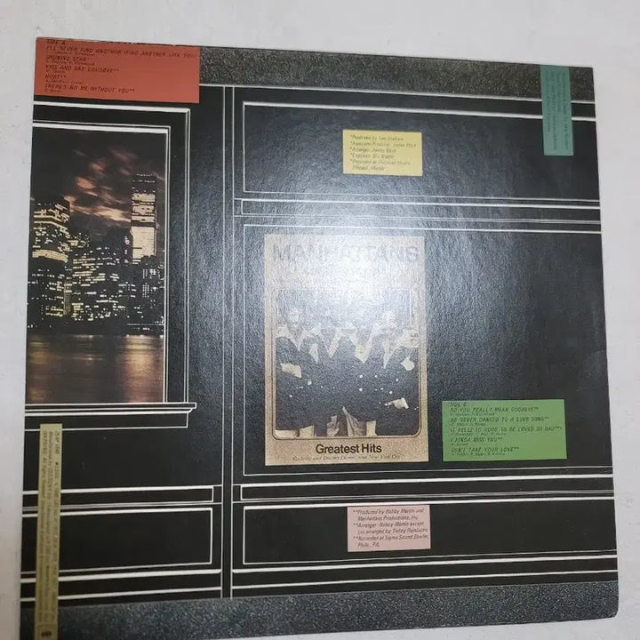 [SOLD OUT] 맨해튼 MANHATTANS Greatest Hits LP