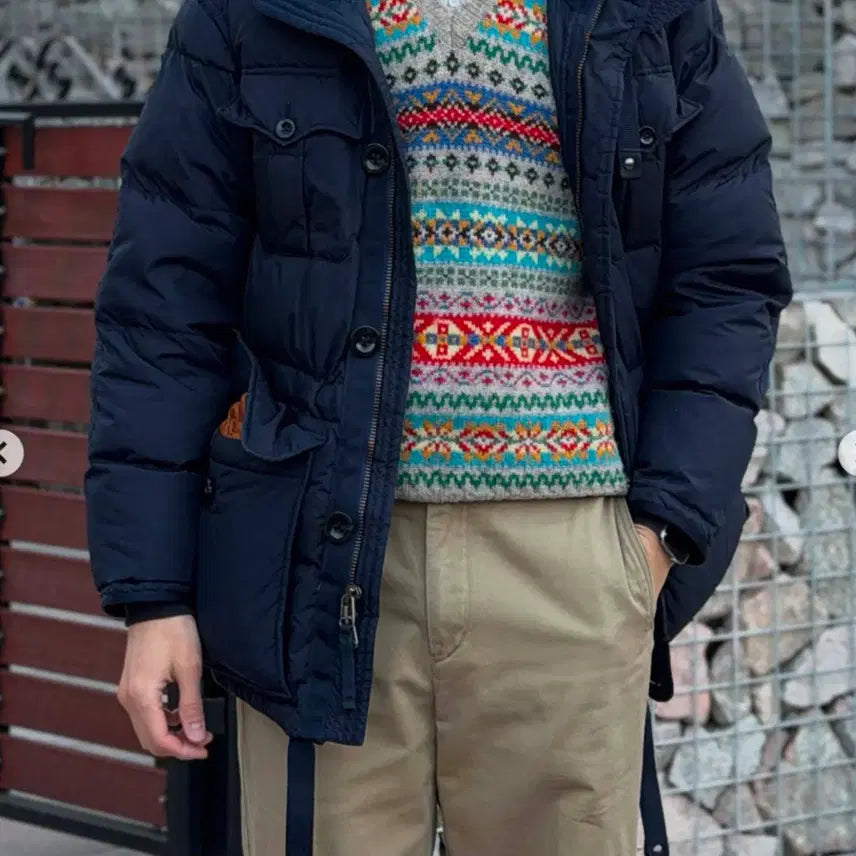 [BUNJANG] Polo Ralph Lauren Deep Navy Himalaya Expedition Mountain Down Parka / 폴로 랄프로렌 딥네이비 히말라야 익스페디션 마운틴 다운 파카