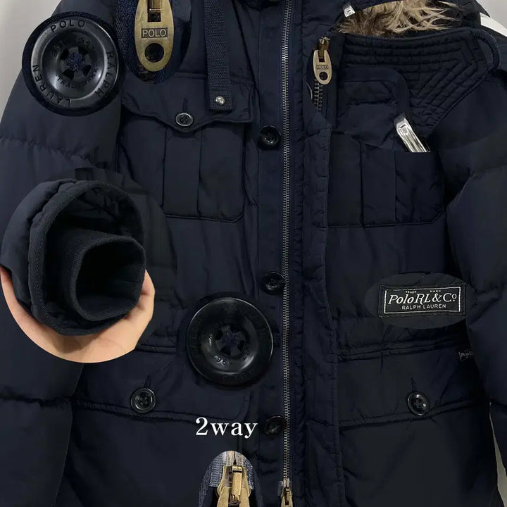 [BUNJANG] Polo Ralph Lauren Deep Navy Himalaya Expedition Mountain Down Parka / 폴로 랄프로렌 딥네이비 히말라야 익스페디션 마운틴 다운 파카