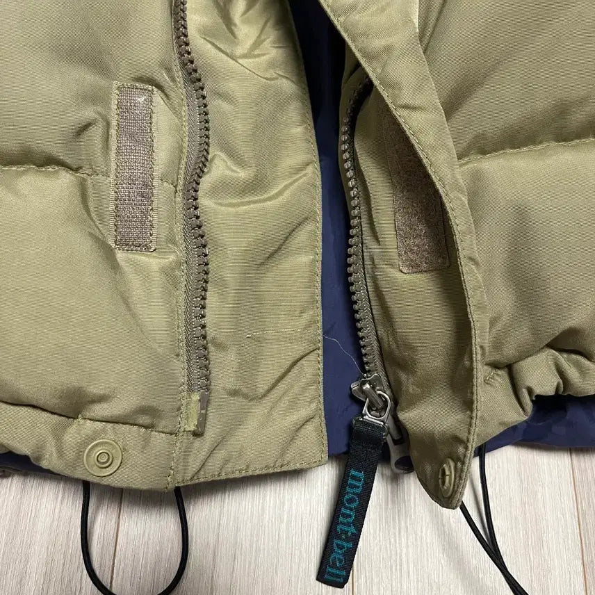 [BUNJANG] Montbell Down Padded Jacket - Khaki / 몽벨 Montbell 다운 패딩 카키
