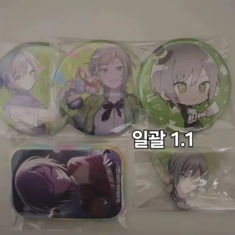 [BUNJANG] Project Sekai Shiho Can Badge Bundle Set / 프세카 프로세카 프로젝트세카이 시호 캔뱃지 일괄