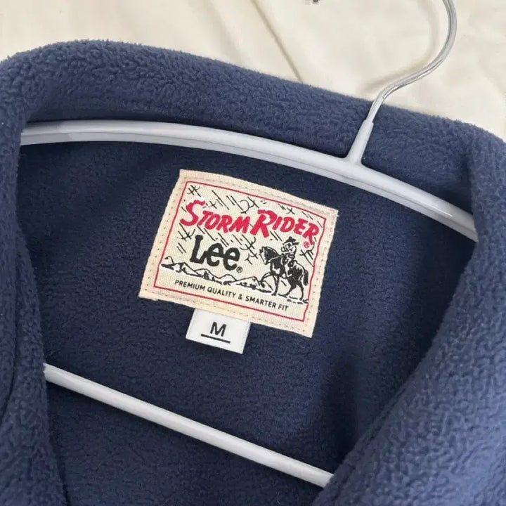 [BUNJANG] Lee Fleece Zip-up Navy Jacket / 리 플리스 집업 네이비