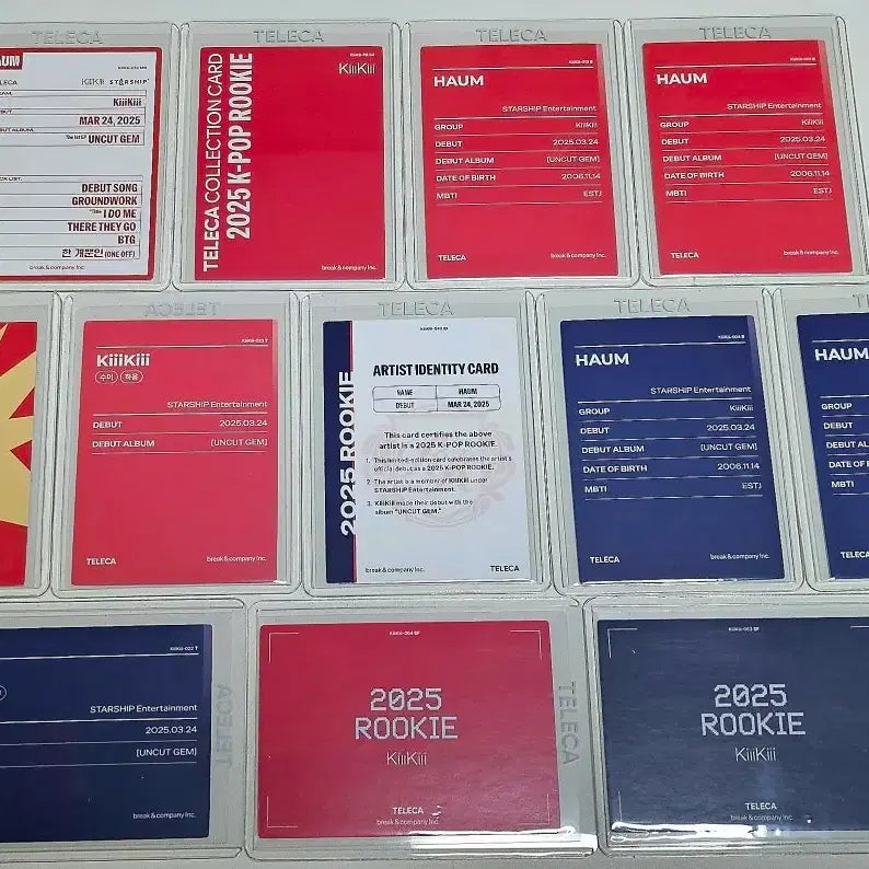 [BUNJANG] HAUM Teleca Photocard Vol.4 Set / 키키 HAUM Teleca kpop 텔레카 포토카드 vol.4