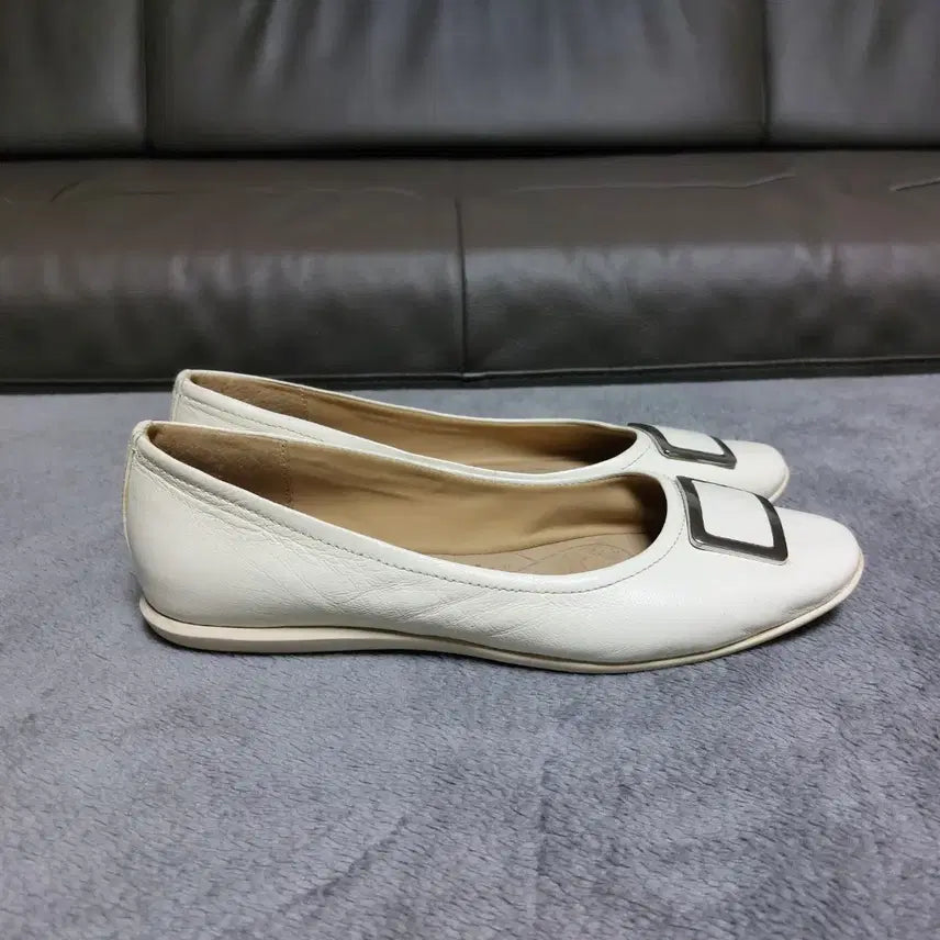 [BUNJANG] Rockport White Flat Shoes / (240)락포트 흰색 플랫슈즈