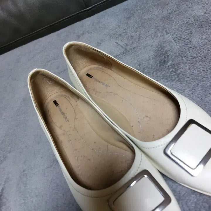 [BUNJANG] Rockport White Flat Shoes / (240)락포트 흰색 플랫슈즈