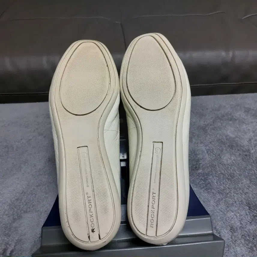 [BUNJANG] Rockport White Flat Shoes / (240)락포트 흰색 플랫슈즈