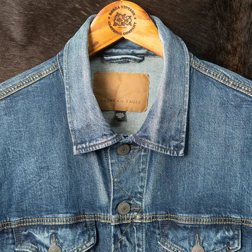 [BUNJANG] American Eagle 3rd Gen Denim Trucker Jacket / [105] 아메리칸이글 3세대 타입 데님 트러커 자켓 MO-2531