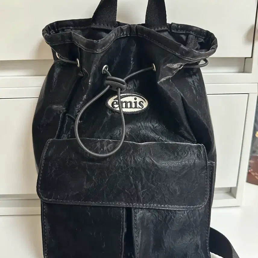 [BUNJANG] EAMES Mini Pocket Backpack Black / 이미스 백팩