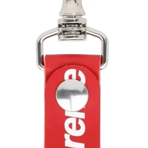 [BUNJANG] Supreme Leather Cowhide Keyring / 21ss 슈프림 레더 소가죽 키링
