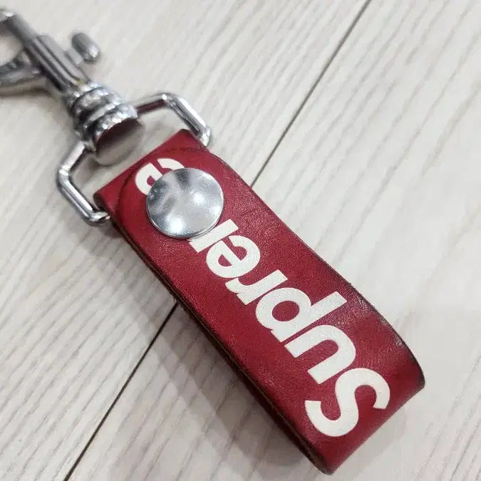 [BUNJANG] Supreme Leather Cowhide Keyring / 21ss 슈프림 레더 소가죽 키링