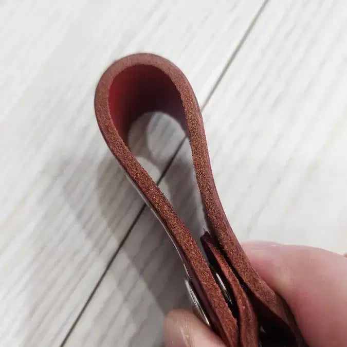 [BUNJANG] Supreme Leather Cowhide Keyring / 21ss 슈프림 레더 소가죽 키링