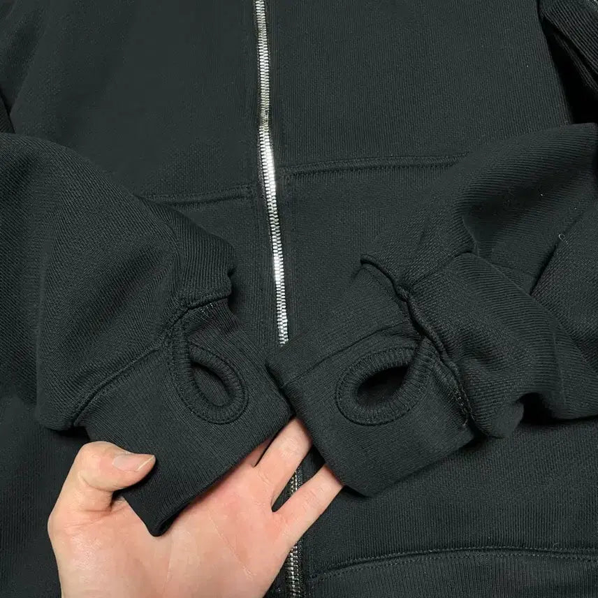 [BUNJANG] POG Service N2B Real Raccoon Fur Hooded Zip-up / [2] POG.service 포그서비스 n2b 후디