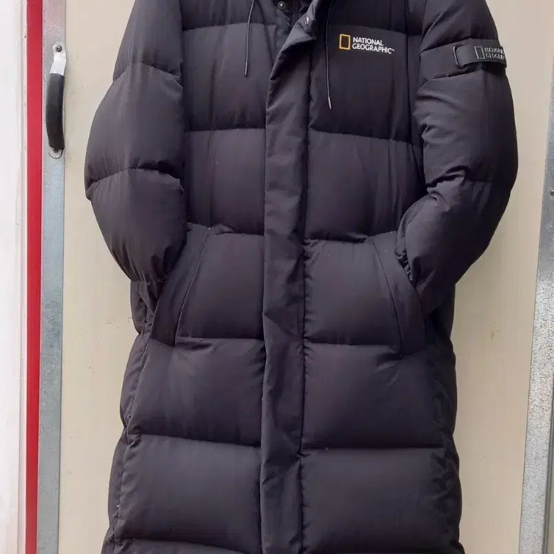 [SOLD OUT] 내셔널지오그래픽 롱패딩 블랙 95 남여 공용