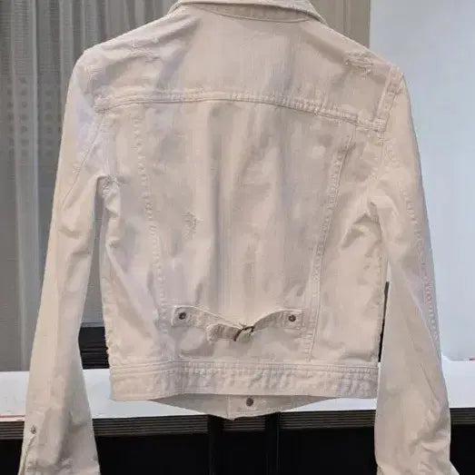 [BUNJANG] Armani Exchange White Denim Jacket XS / Armani Exchange 화이트 데님 자켓 청자켓 알마니익스체인지 아