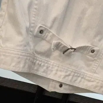 [BUNJANG] Armani Exchange White Denim Jacket / Armani Exchange 화이트 데님 자켓 청자켓 알마니익스체인지 아