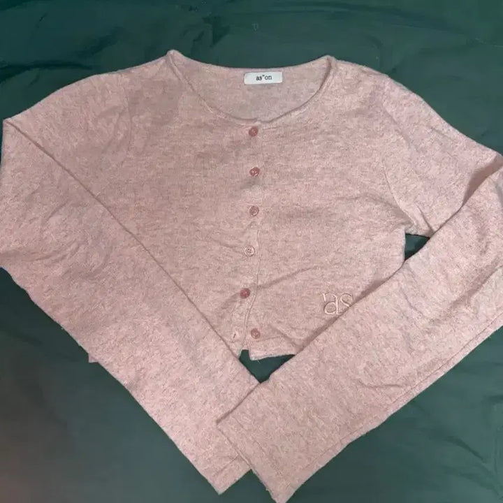 [BUNJANG] As On Liz Cardigan Pink / 애즈온 리스 가디건 핑크