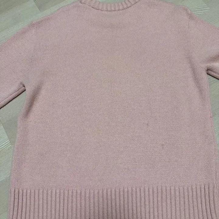 [BUNJANG] Pink Strawberry Knit Sweater / 딸기우유빛 니트