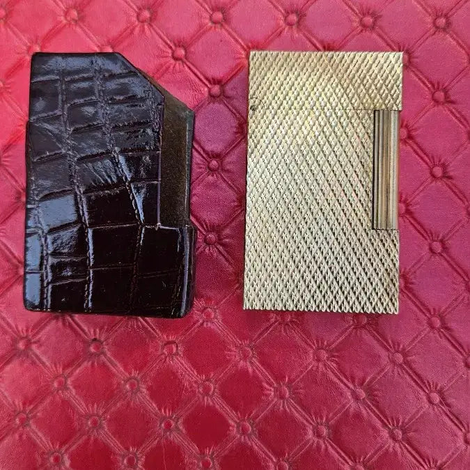 [BUNJANG] S.T. Dupont Vintage Leather Lighter / 듀퐁 라이터
