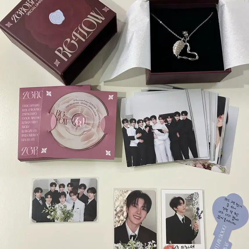 [BUNJANG] ZEROBASEONE Matthew Reflow Album (Unsealed) / 제로베이스원 리플로우 매튜 맞춤 개봉 앨범 (앨포 약하자)